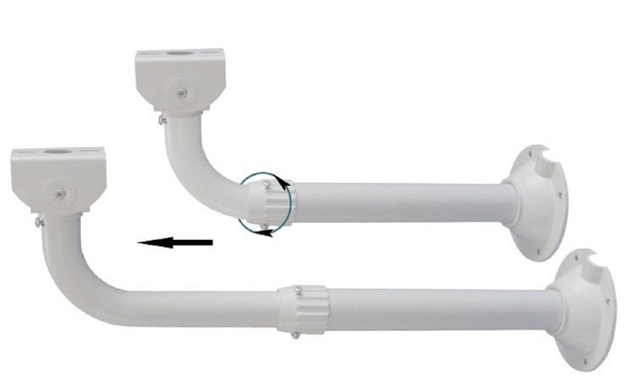 YUS CASROO-A-100200, Soporte Extendible 1-2m Aluminio Anticorrosivo