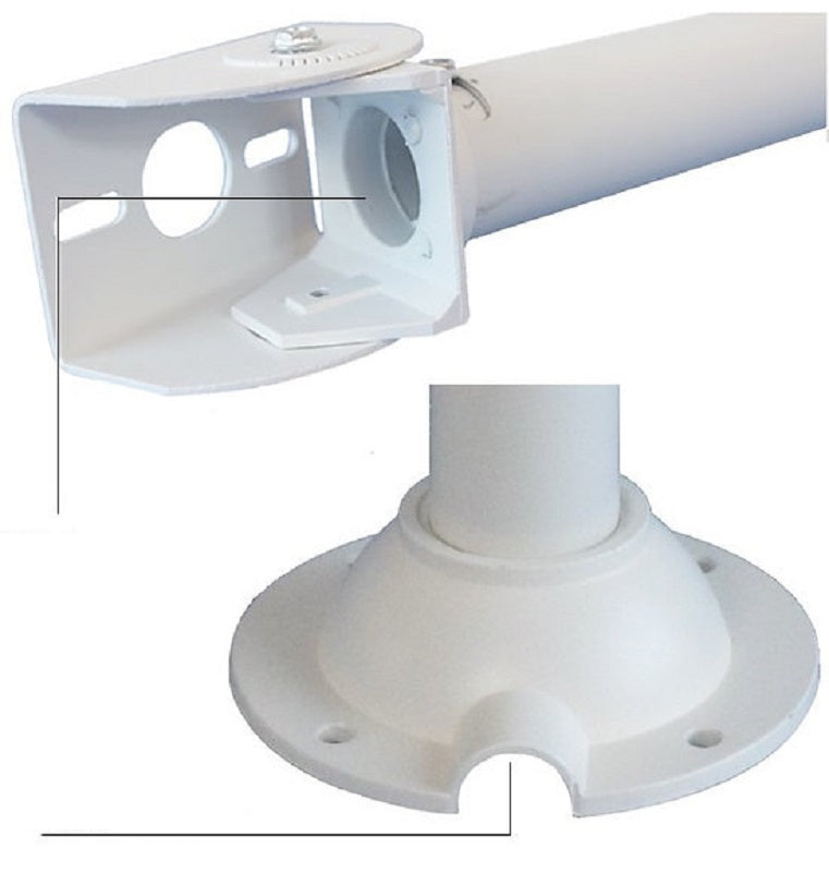 YUS CASROO-A-100200, Soporte Extendible 1-2m Aluminio Anticorrosivo