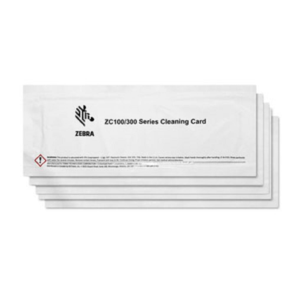 ZEBRA 105999-311-01, Kit de Limpieza para ZC100/ZC300. 5 Tarjetas