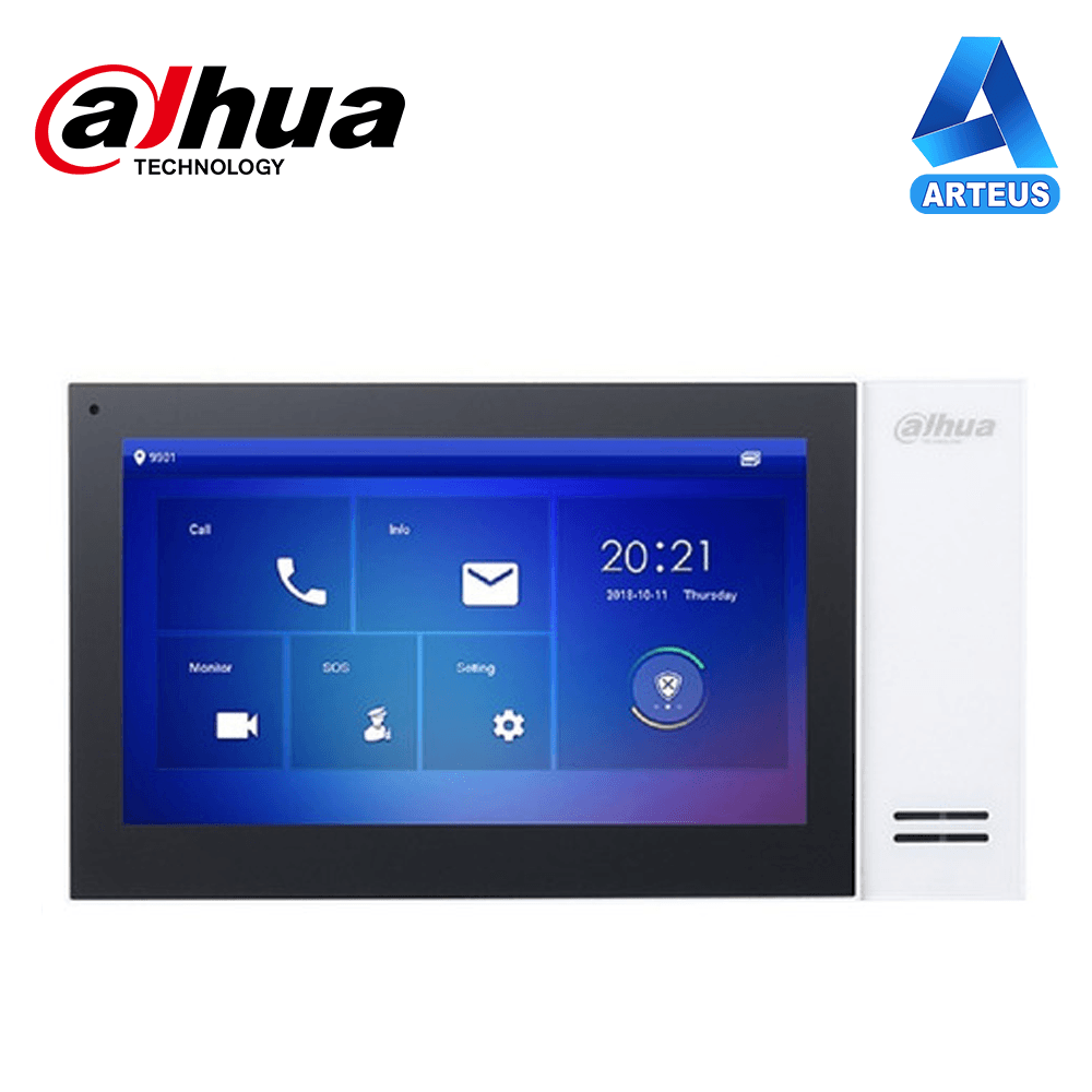 DAHUA VTH2421FW-P - MONITOR IP LCD Táctil 7" BLANCO- AUDIO BIDIRECCIONAL - ARTEUS