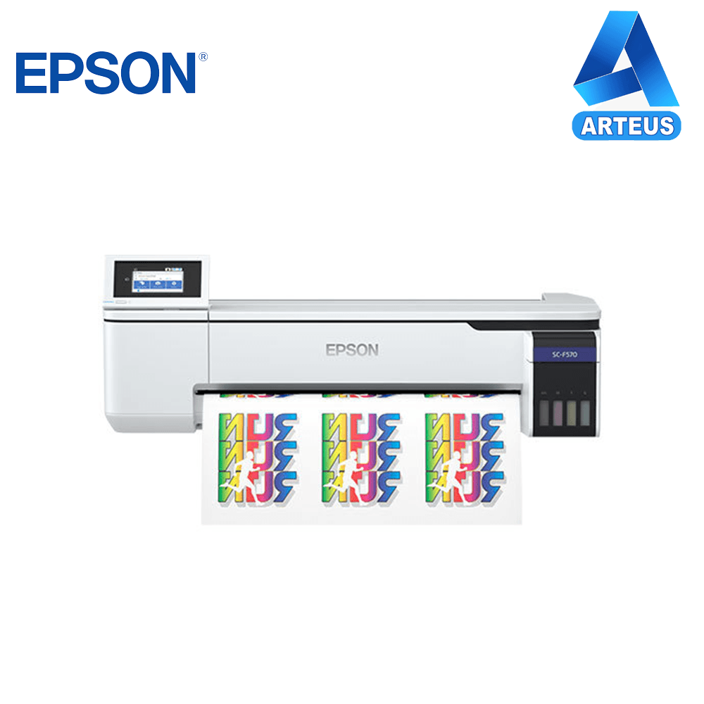EPSON F570 - IMPRESORA DE SUBLIMACION SURECOLOR F570, USB 3.0, WLAN (802.11B/G/N), LAN GBE - ARTEUS