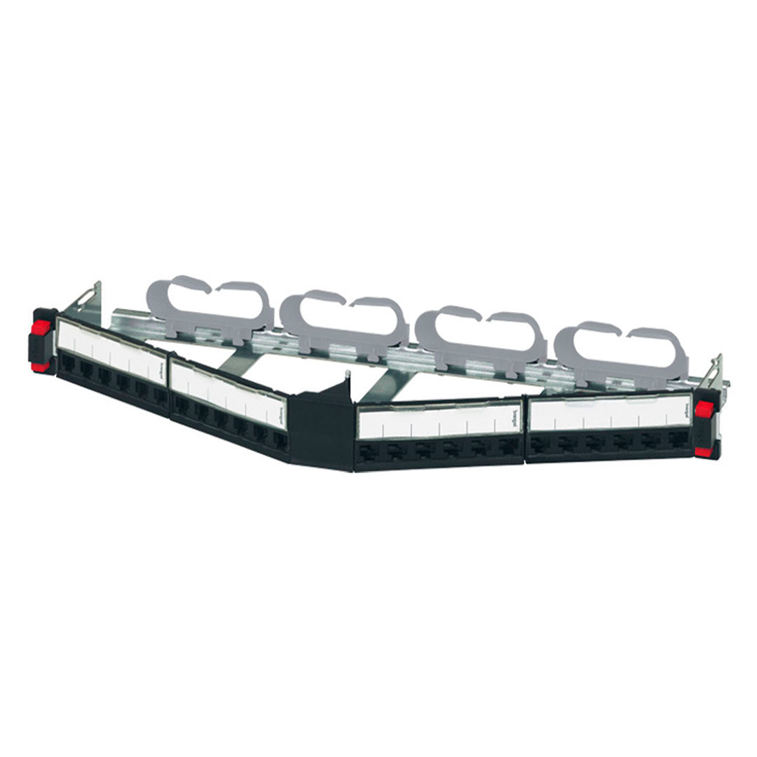 LEGRAND 033792 Patch Panel Angular de 24 Puertos Vacio