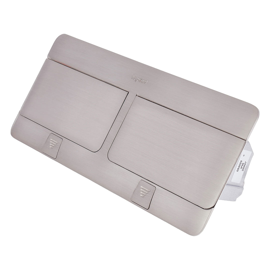 LEGRAND 054013 Caja POP-UP Para 8 Modulos Mosaic Alumnio