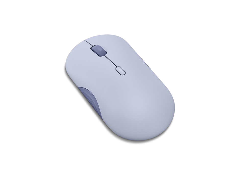 LENOVO 350 Mouse Silencioso Dual Bluetooth 5.3 Sin Bateria Uva GY51S61912