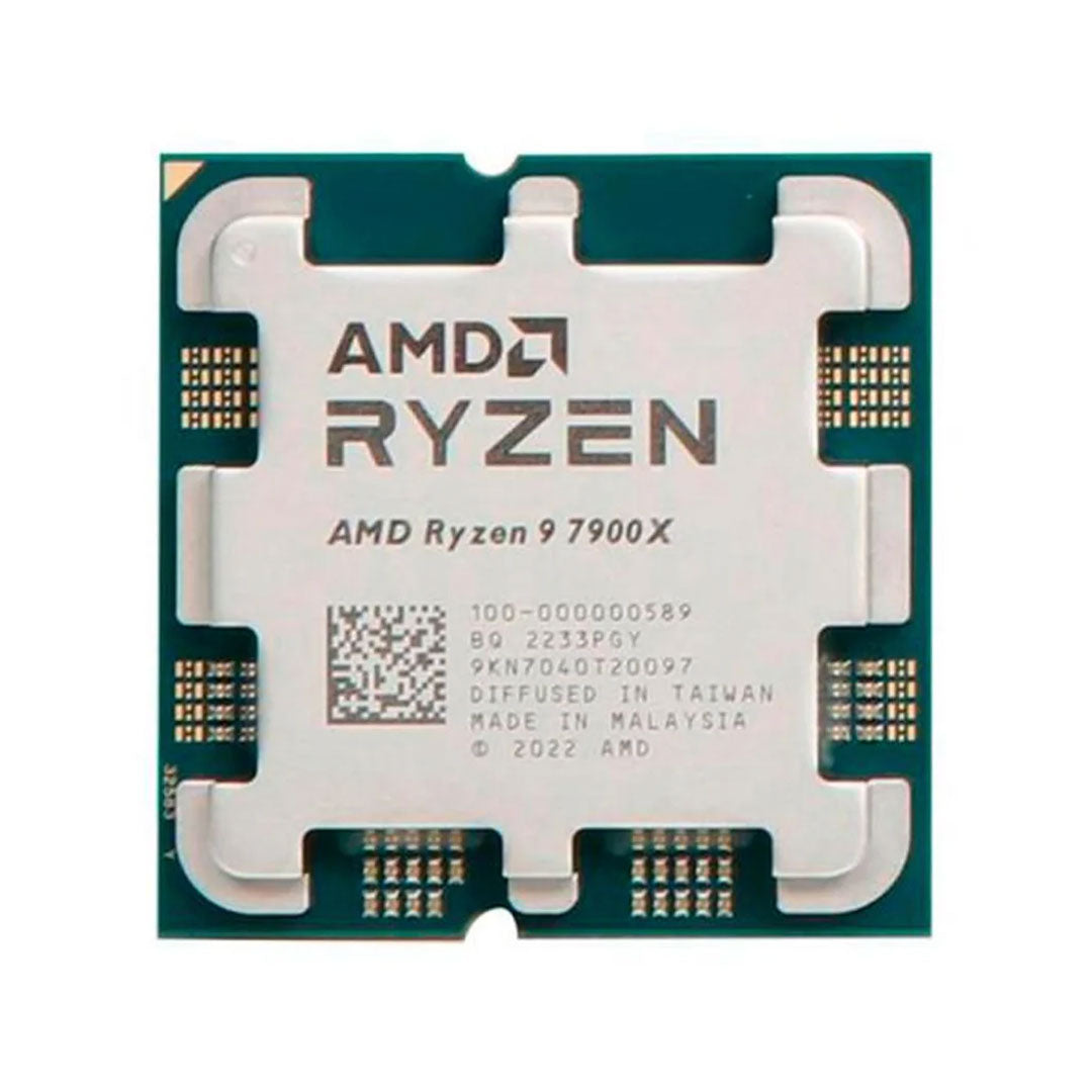 AMD Ryzen 9 7900X Procesador 12 Núcleos AM5 170W 100-100000589WOF