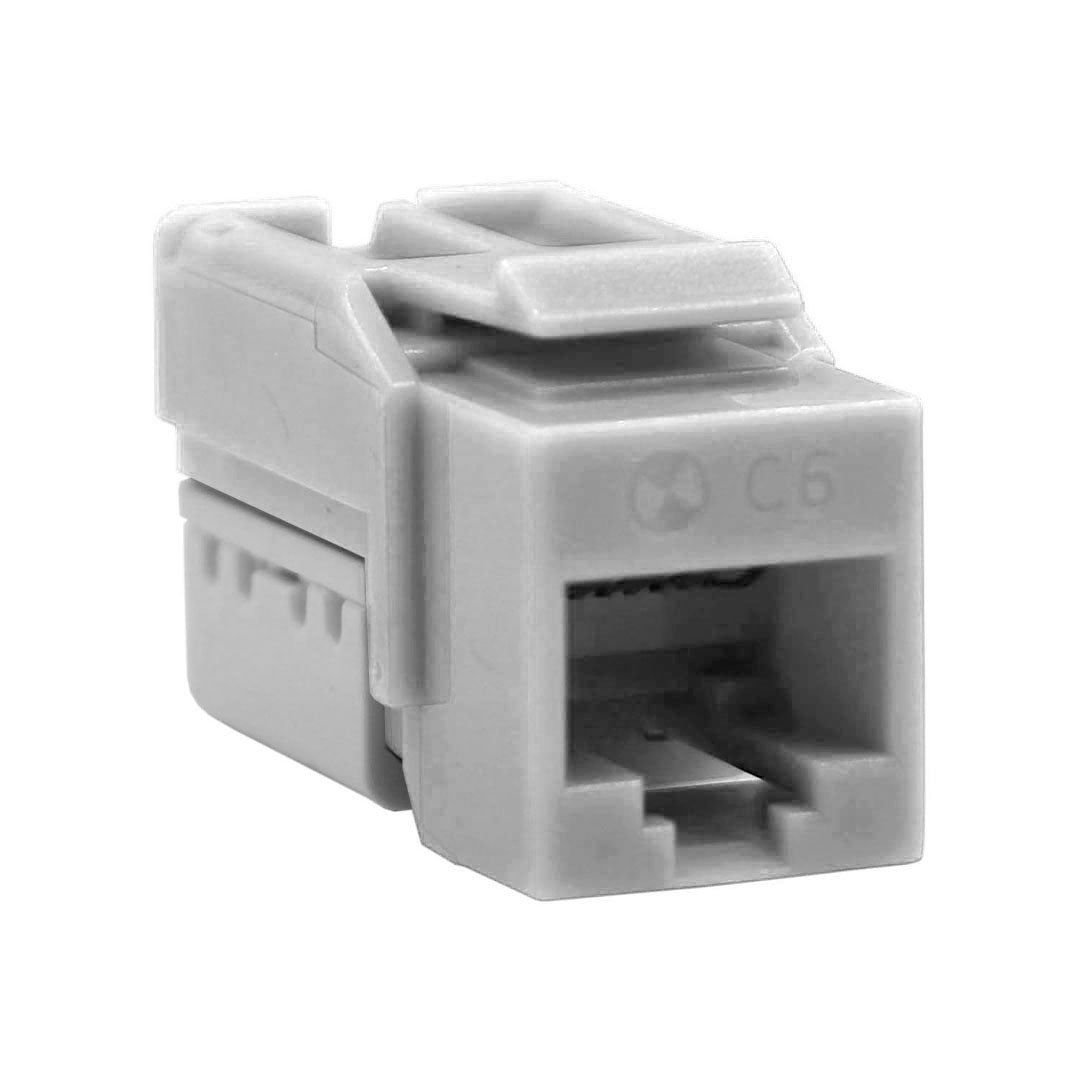 SATRA 0102010001 Jack RJ45 Cat6 Modular Blanco