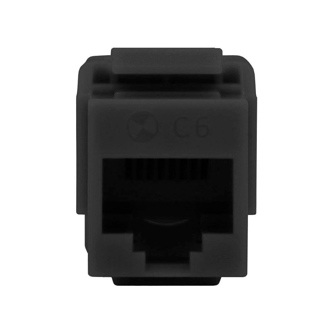 SATRA 0102010009 Jack RJ45 Cat6 Modular Negro