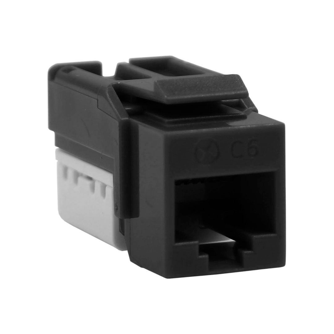 SATRA 0102010009 Jack RJ45 Cat6 Modular Negro