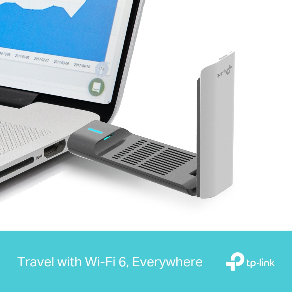 TP-LINK ARCHER TX50UH Adaptador AX3000 USB WiFi6doble banda