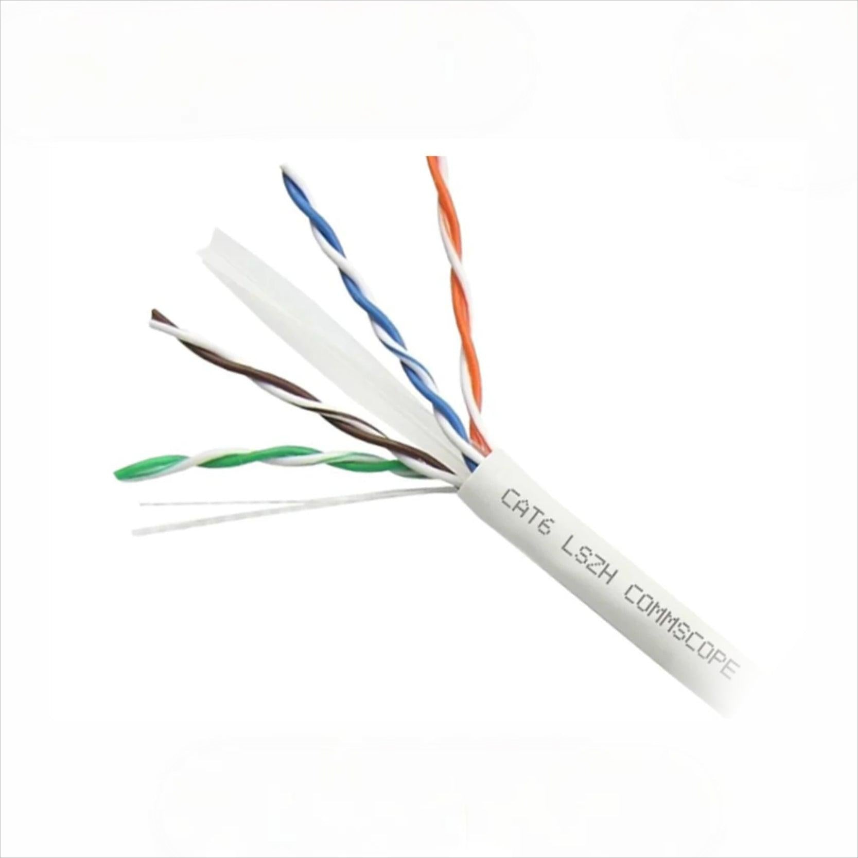 COMMSCOPE 884017814 /10  Cable UTP Cat6 23AWG LSZH Blanco 305m
