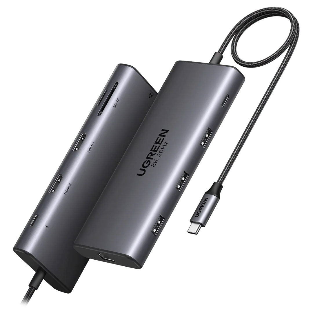 UGREEN CM639 15534 Adaptador HUB USB-C 10 en 1 Revodok Pro 210