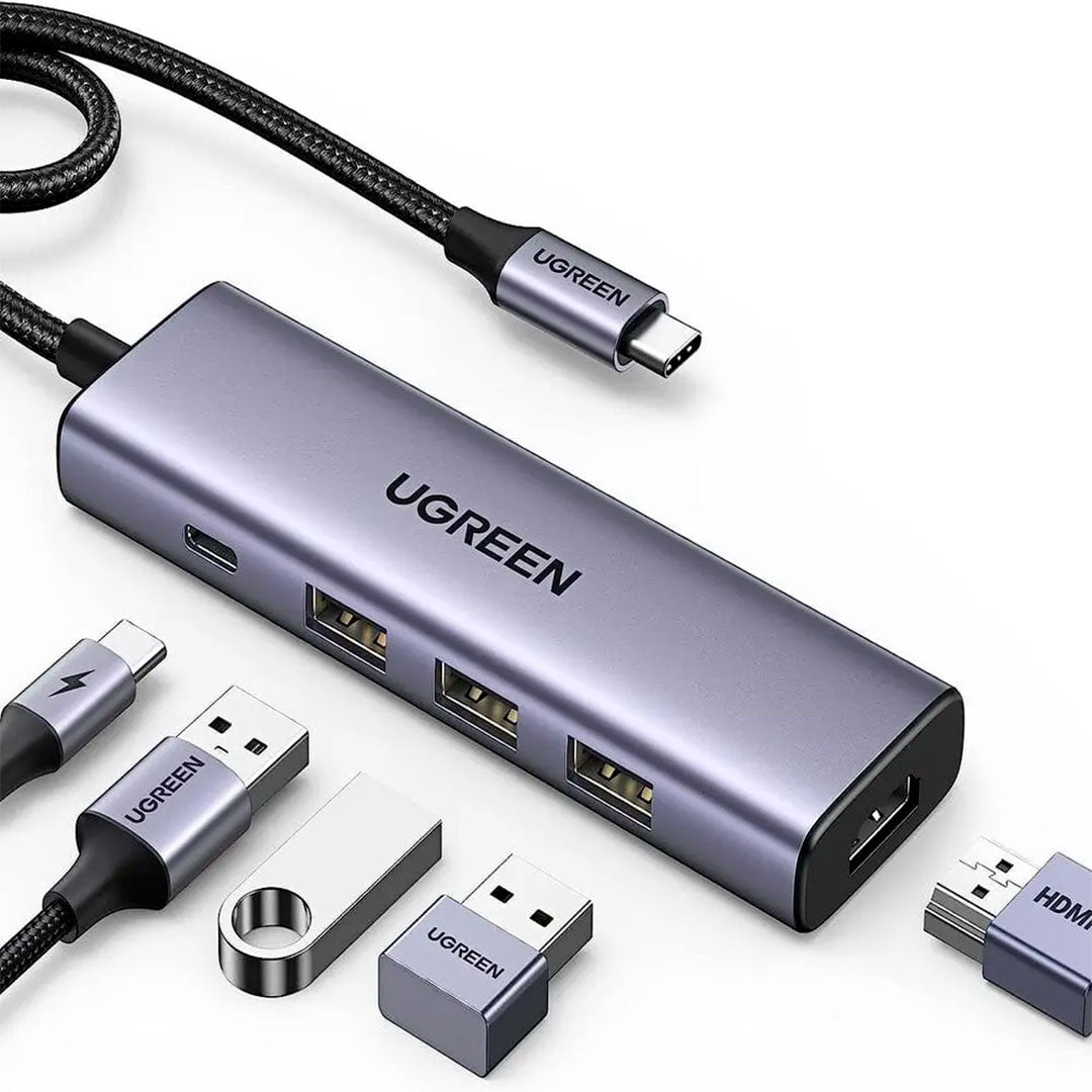 UGREEN CM511 15596 Adaptador HUB USB-C 5 en 1
