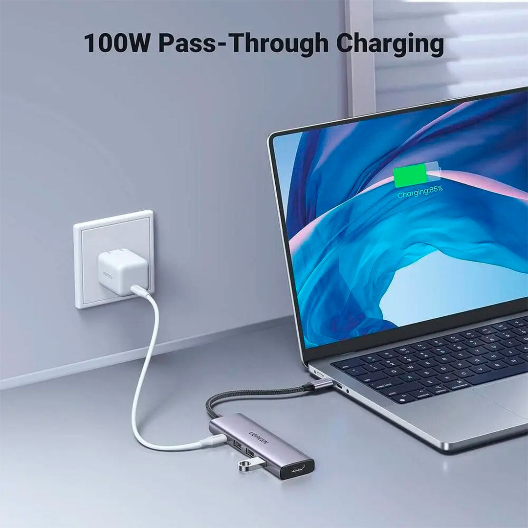 UGREEN CM511 15596 Adaptador HUB USB-C 5 en 1