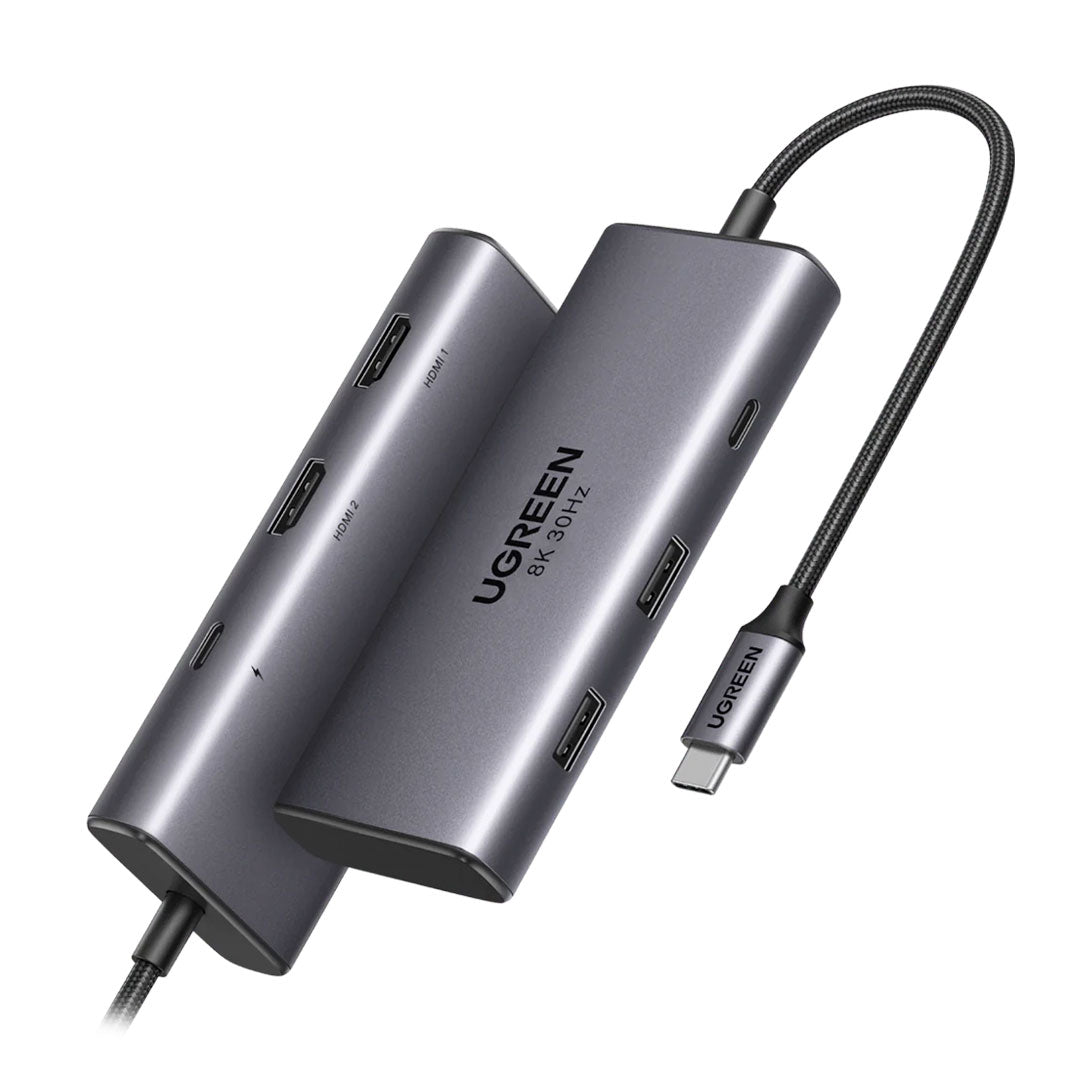 UGREEN CM498 15852 Revodok 206 Adaptador HUB USB-C 6 en 1 8K a 30Hz