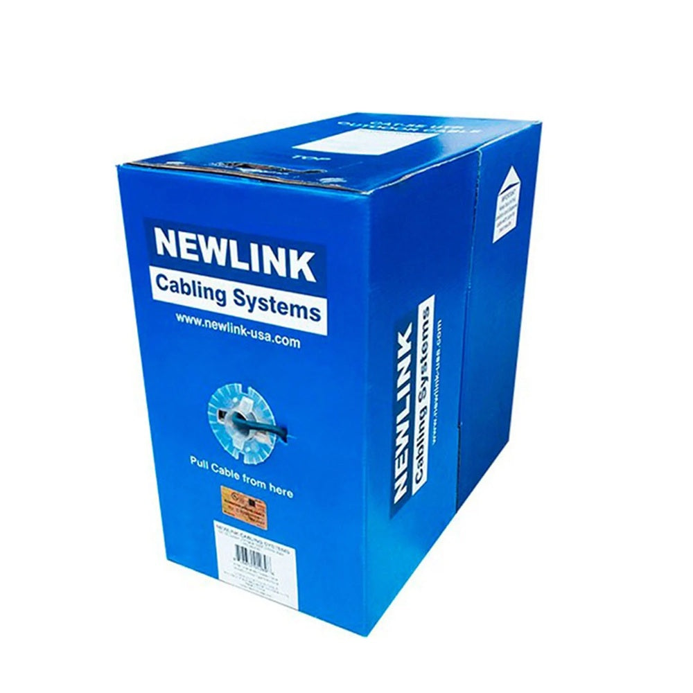 NEWLINK 9806361 Cable de Red UTP Cat6 23AWG UL Exterior Negro 305m