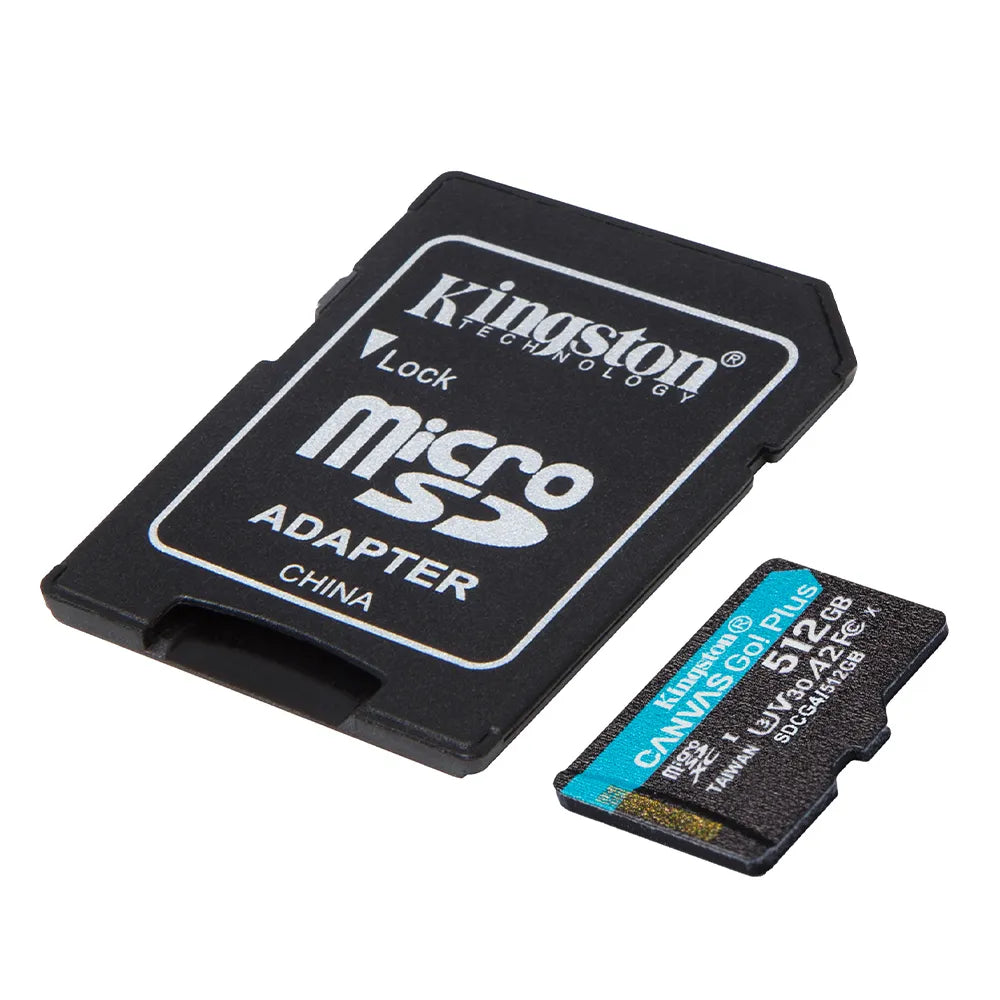 KINGSTON SDCG4/512GB CANVAS GO PLUS Memoria MicroSD 512GB