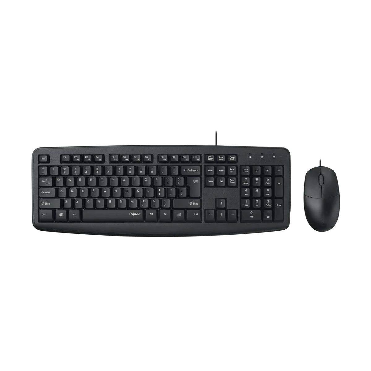 RAPOO NX1600 Kit Teclado y Mouse USB