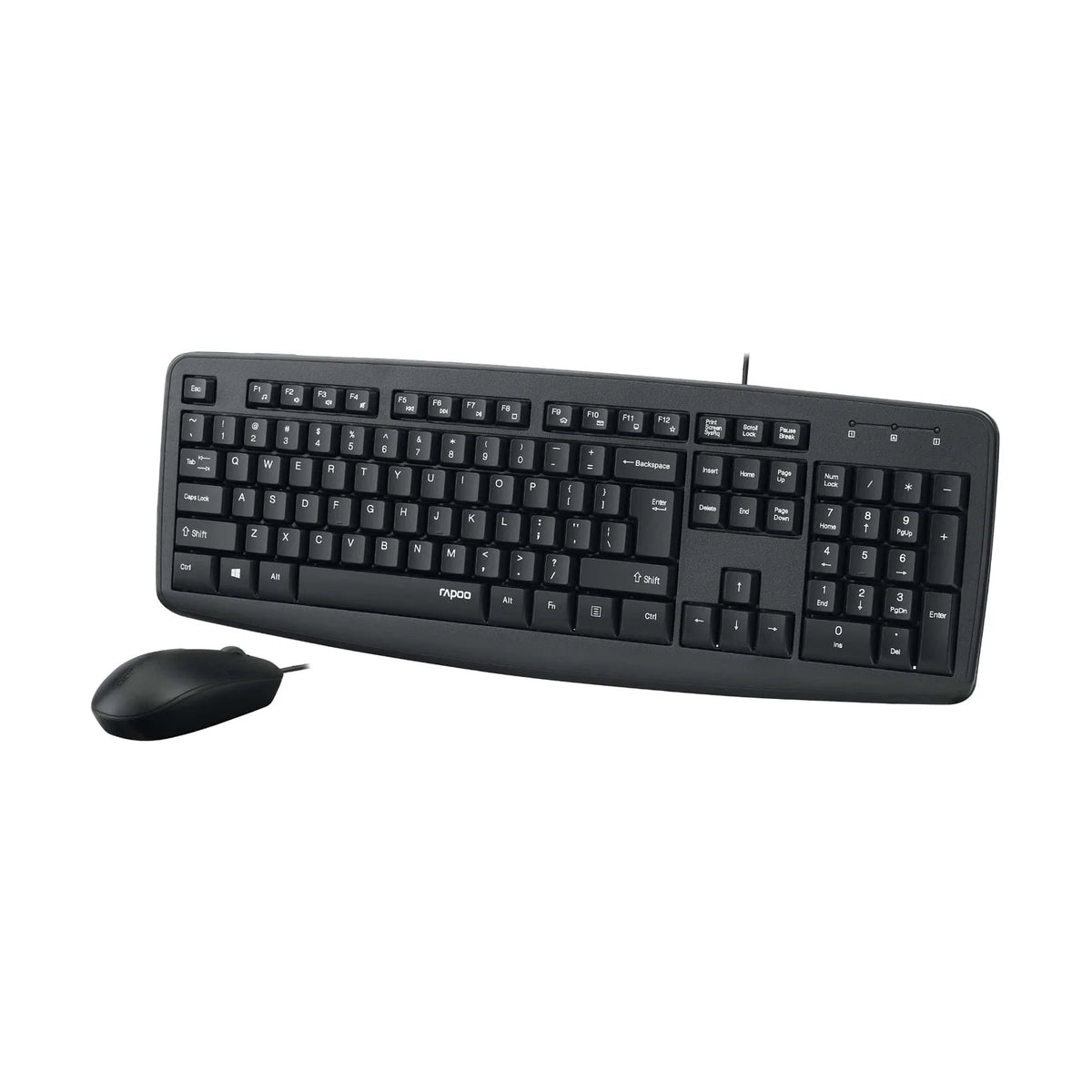 RAPOO NX1600 Kit Teclado y Mouse USB