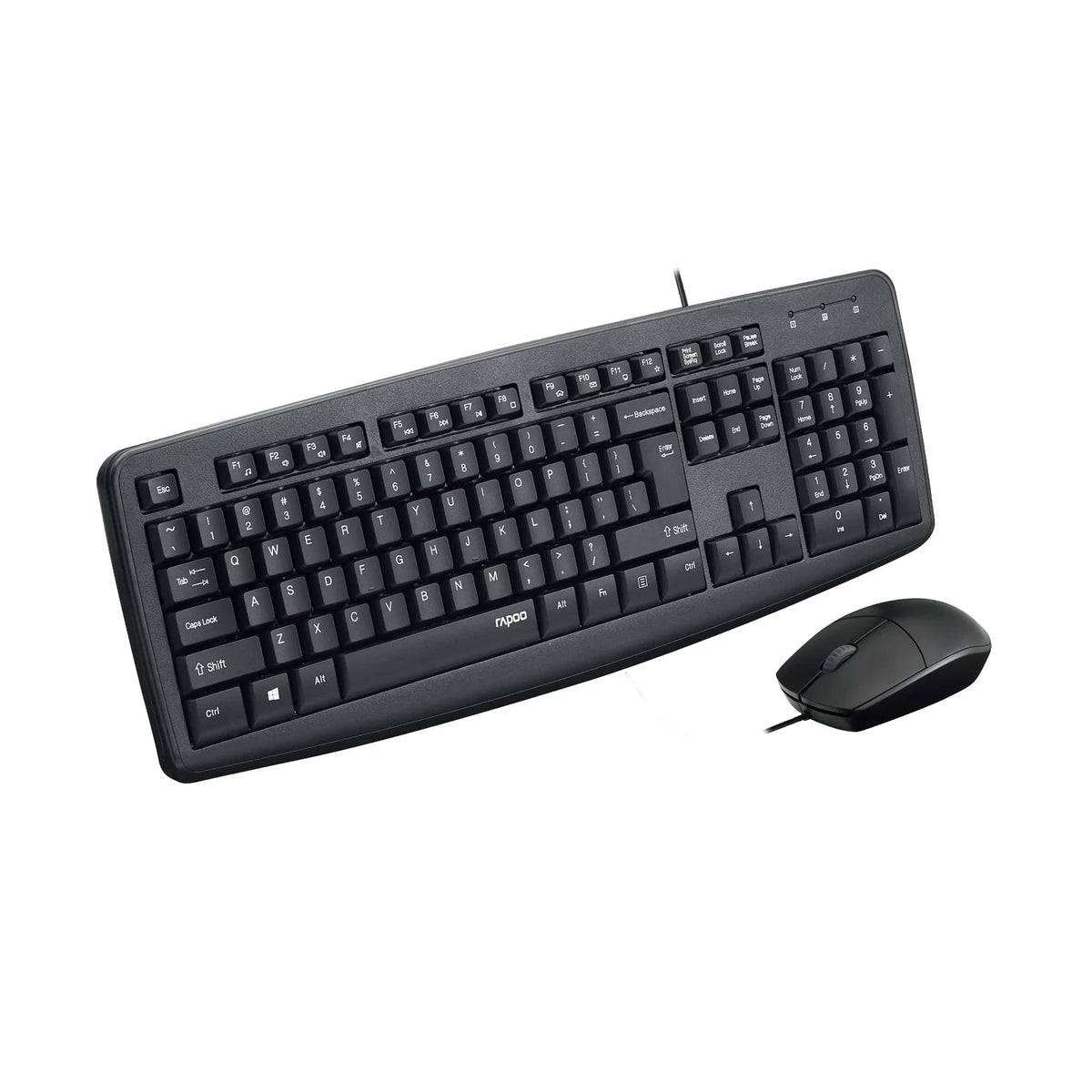 RAPOO NX1600 Kit Teclado y Mouse USB