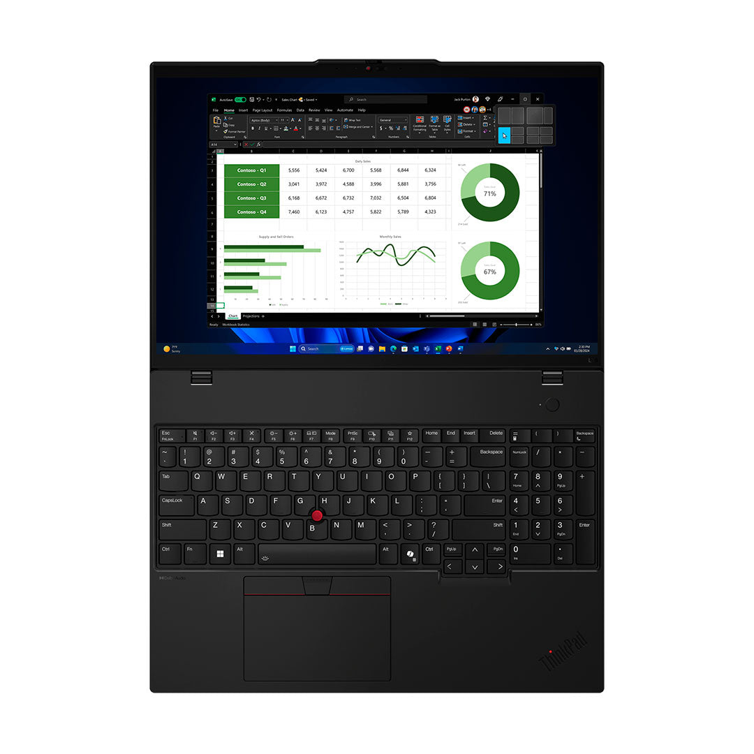 LENOVO THINKPAD L16 GEN 1 Laptop 16" IPS Core Ultra 5 125U 16GB DDR5 512GB SSD 21L40015LM