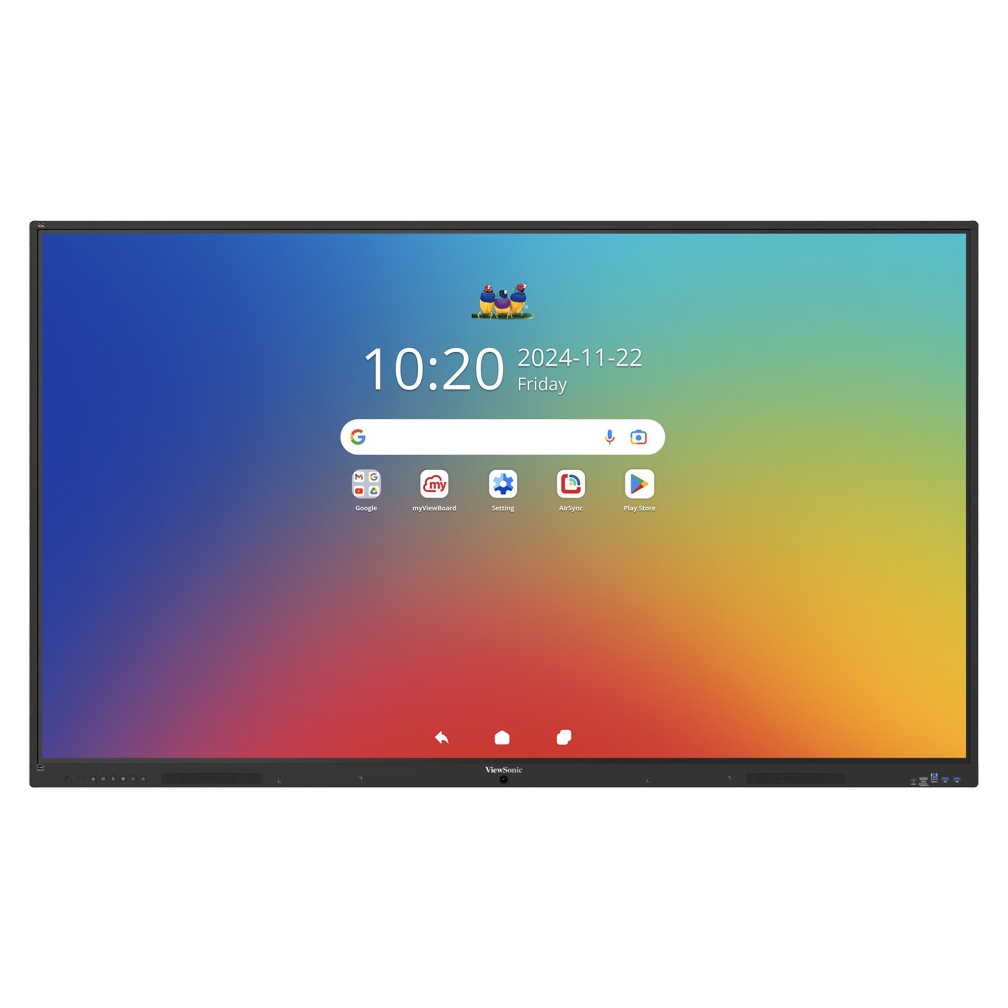 ViewSonic IFP7535 ViewBoard  Pantalla interactiva 4K de 75" pulgadas con Android 16 EDLA