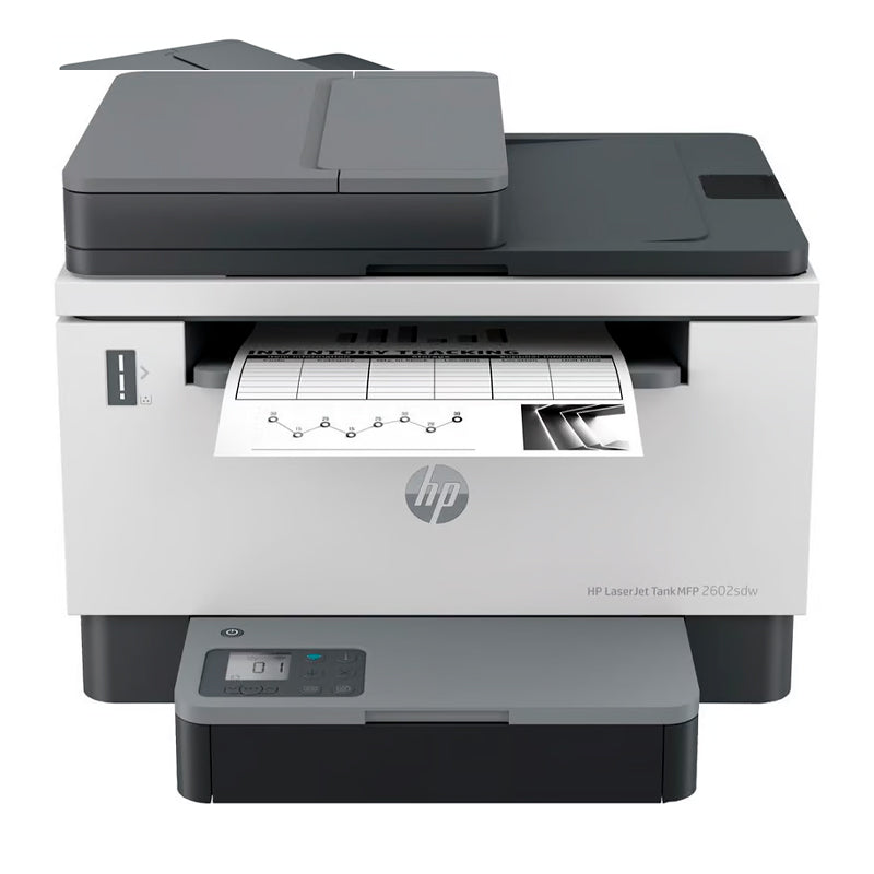 HP 2R7F5A#AKV Impresora HP LaserJet Tank MFP 2602sdw, 22ppm, 600x1200dpi, LAN, Wi-FI, USB. 