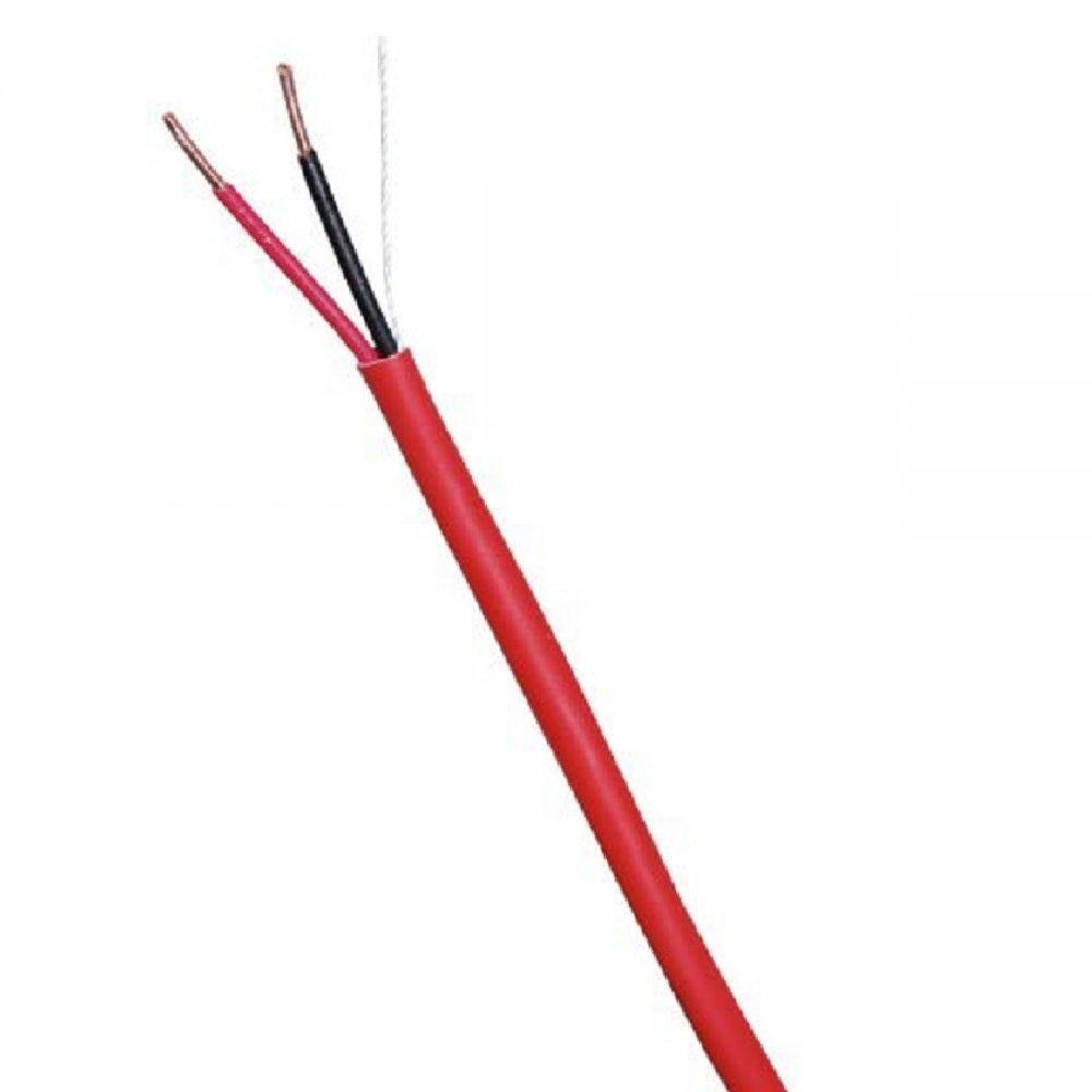NHT WIRE AWGUSH182C Cable sólido de incendio FPLR 2x18 Sin APANTALLAR x 305m