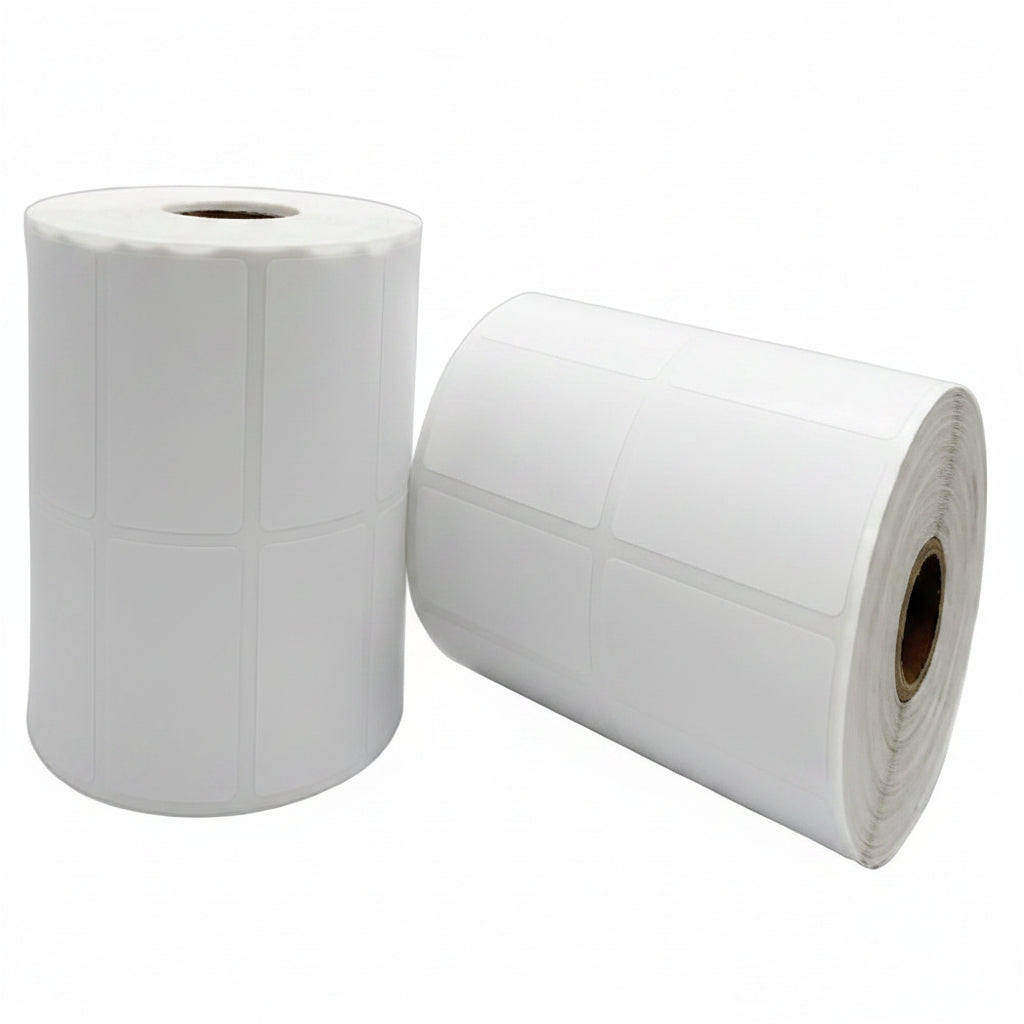 WAX EPOX30002X12C Rollo de Etiqueta de Poliester x 3000 x 2”x 1” 2C T1