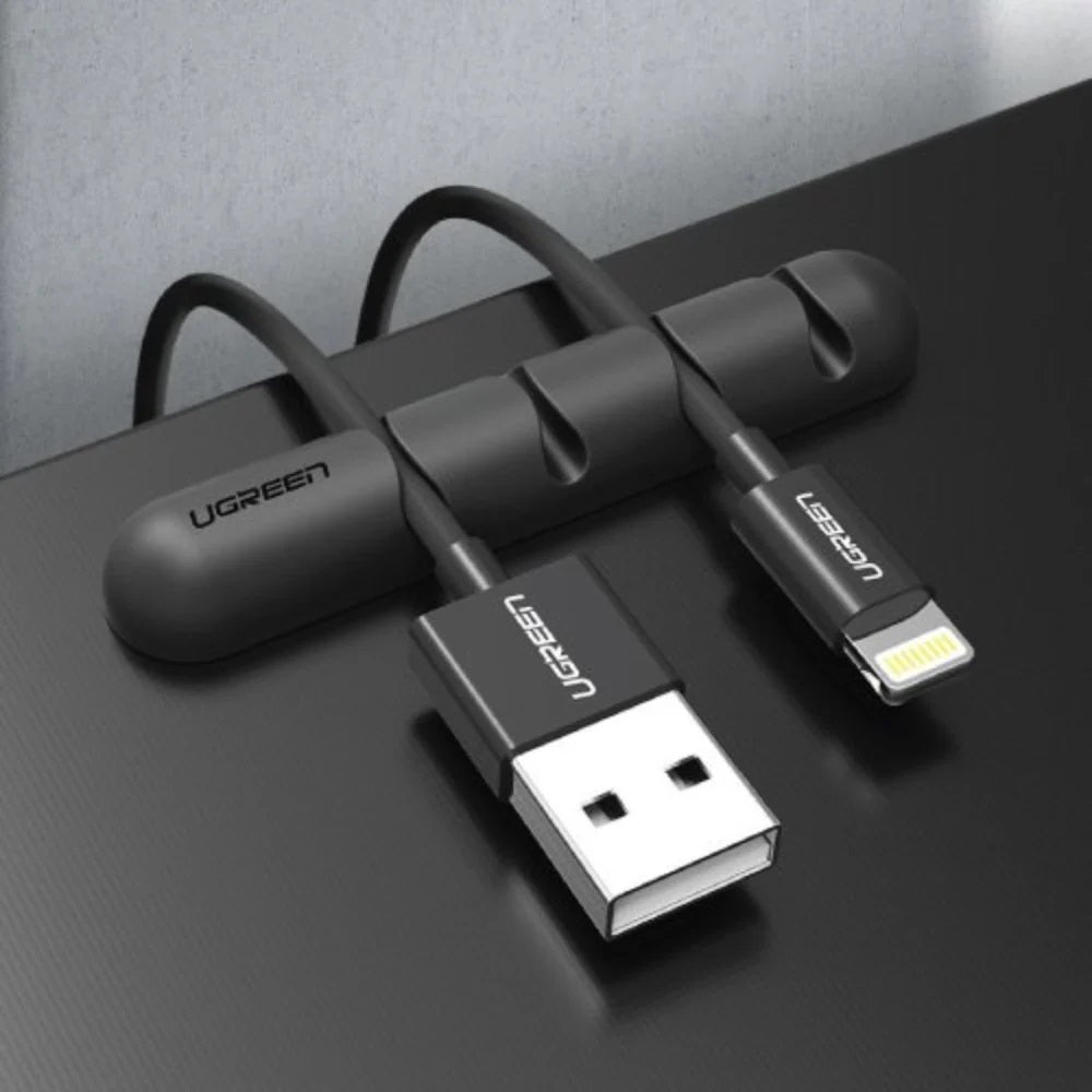 UGREEN LP114 30762 Organizador de Cables 4 Ranuras 2-Pack
