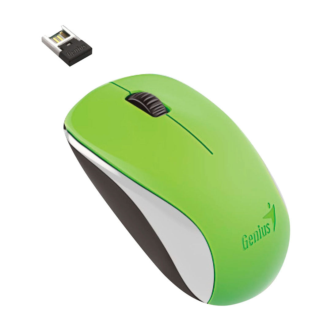 GENIUS NX-7000 Mouse inalámbrico 1200DPI, Blueeye, 3 botones, verde 31030027404