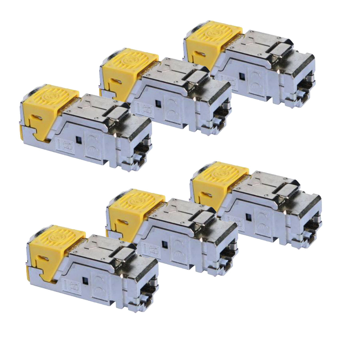 LEGRAND 33775-6 PACK DE 6 JACKS RJ45 CAT6A STP PARA PATCH PANEL LCS3