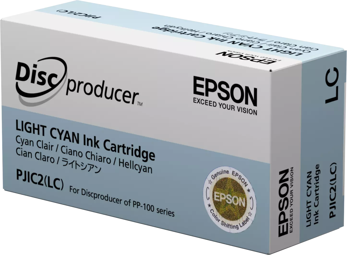 EPSON C13S020689 Discproducer PJIC7(LC) Tinta light cian para PP-100