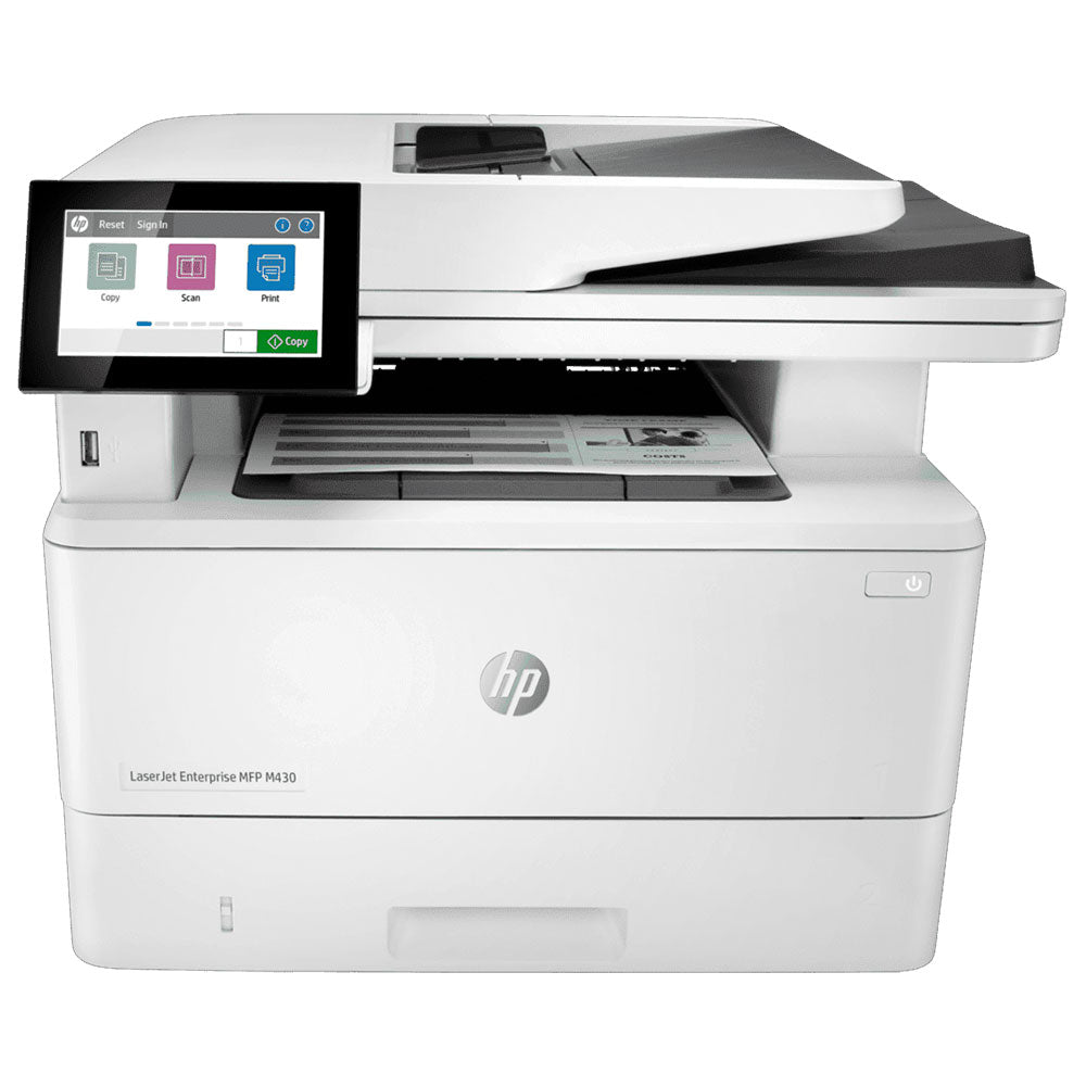 HP 3PZ55A Multifuncional HP LaserJet Enterprise M430f blanco y negro