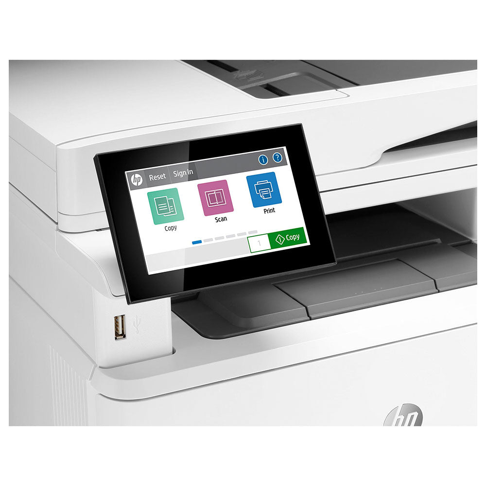 HP 3PZ75A Impresora Multifuncional HP LaserJet Managed E42540f blanco y negro