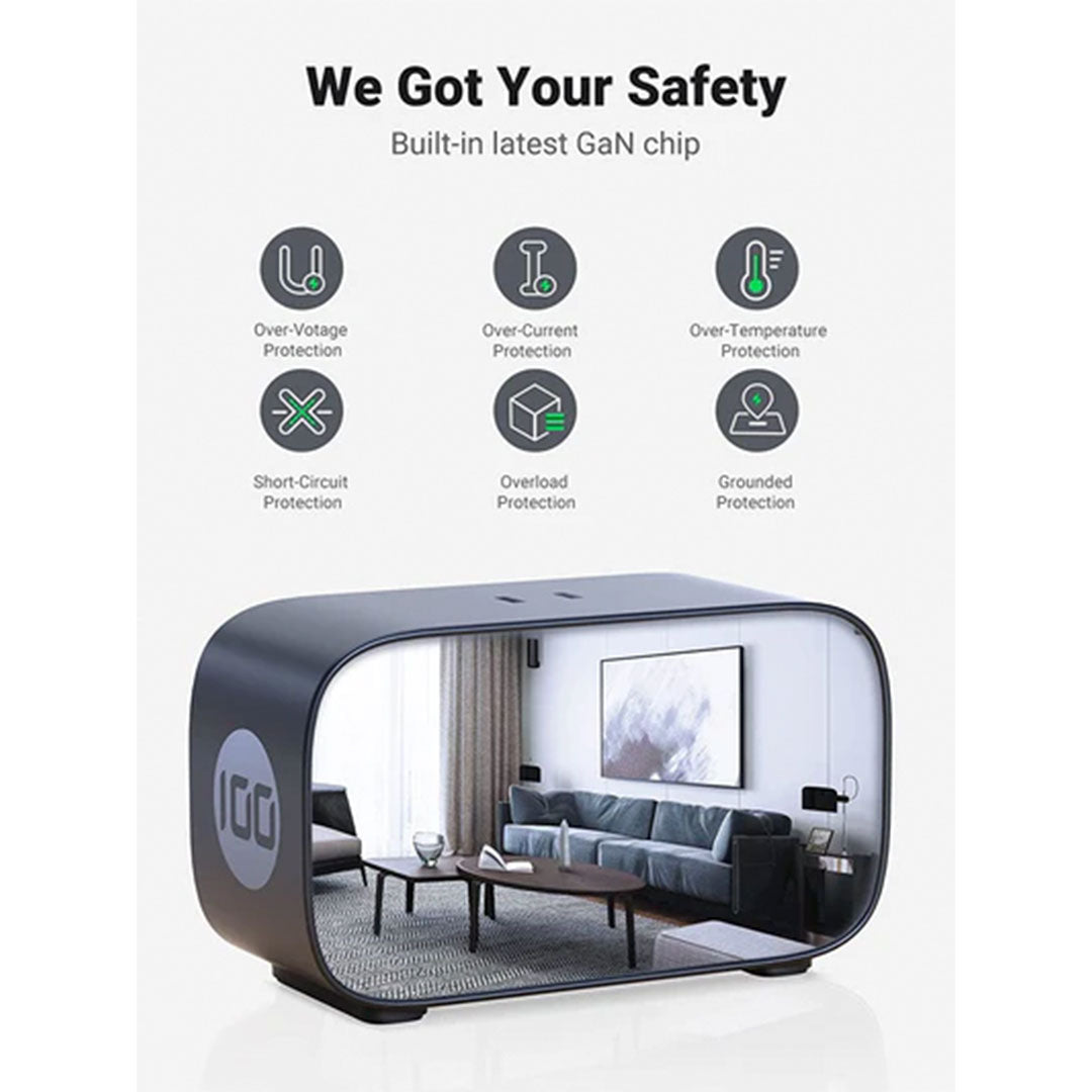 UGREEN CD270 40896 Cargador GAN USB-C 7 Puertos 100W