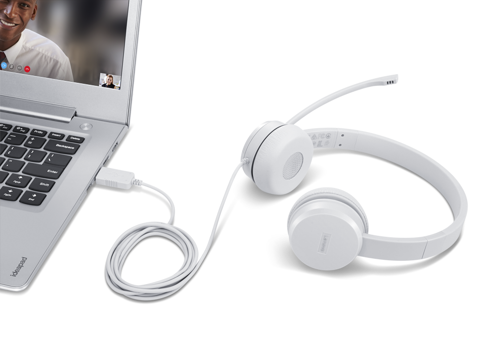 LENOVO 110 Auriculares USB con Microfono 1.8m GXD1E71385