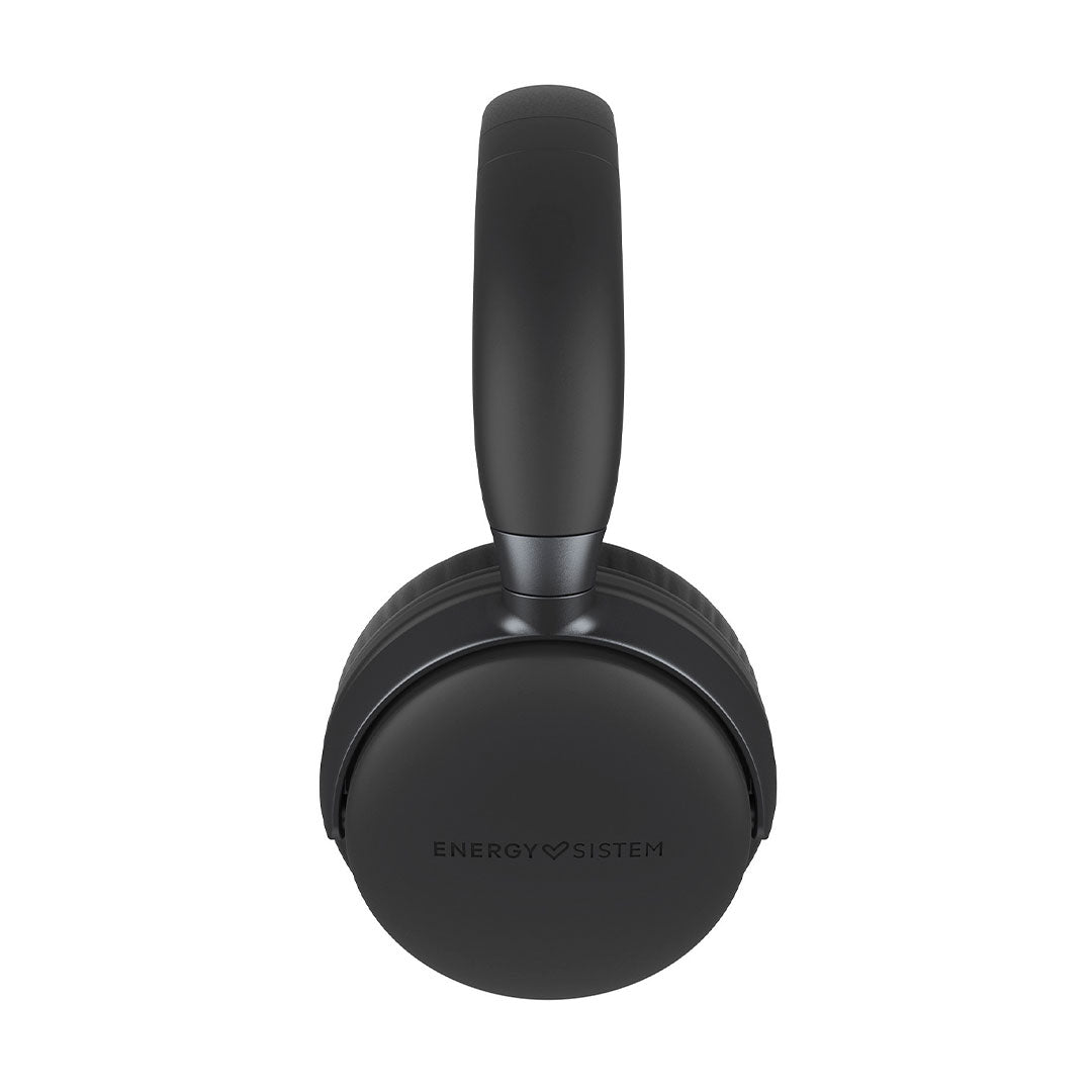 ENERGY SISTEM STYLE 3 SPACE (453009) Auriculares Bluetooth, Almohadillas extracómodas y diseño over-ear para el mejor aislamiento, Negro