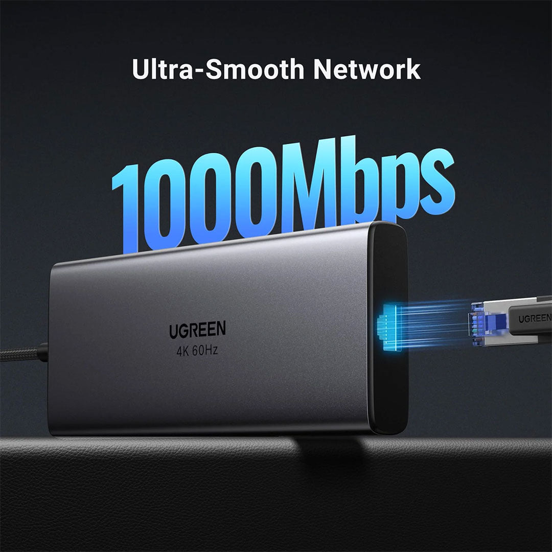 UGREEN CM693 45520 Revodok Pro 211 Adaptador HUB USB-C 11 en 1