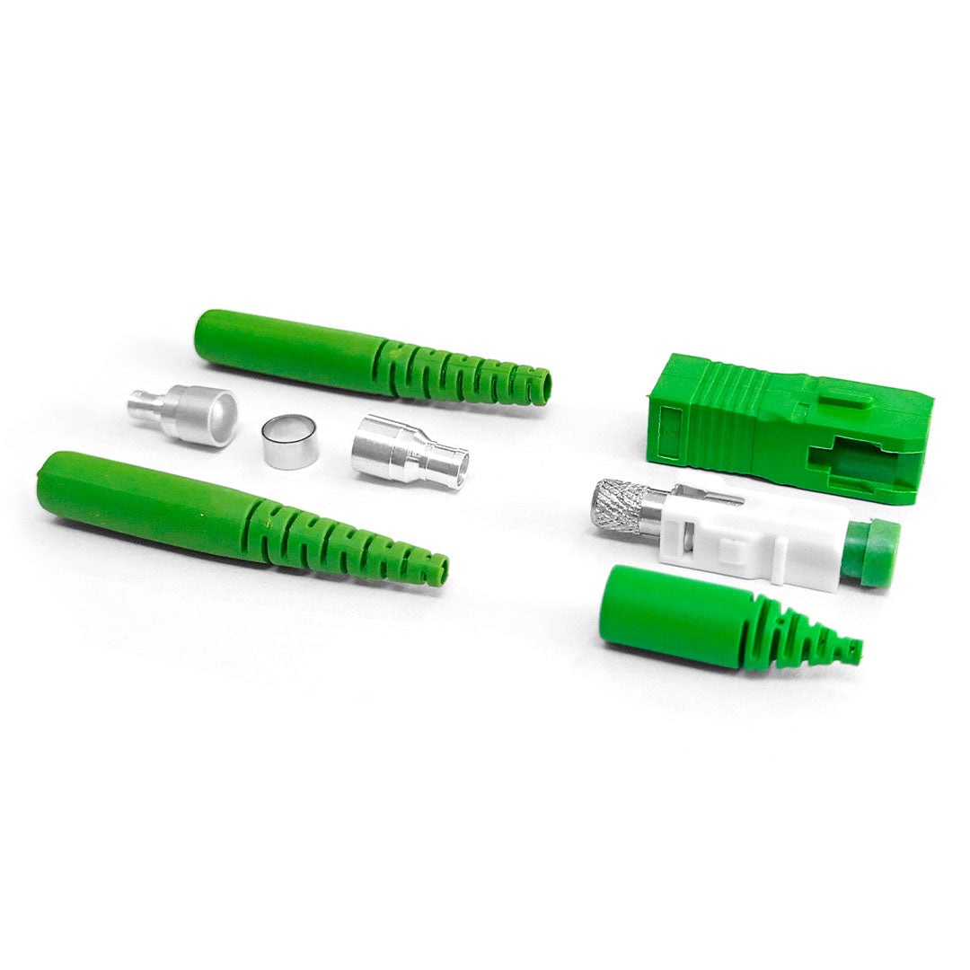 MMC 48SMCSCAS Conector de FO monomodo simplex APC 900-ÁM/2mm/3mm