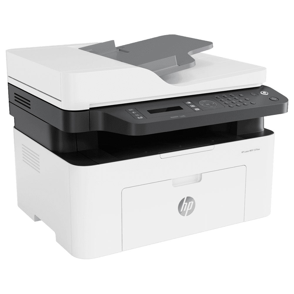 HP 4ZB84A Impresora Multifuncional LaserJet 137fnw blanco y negro