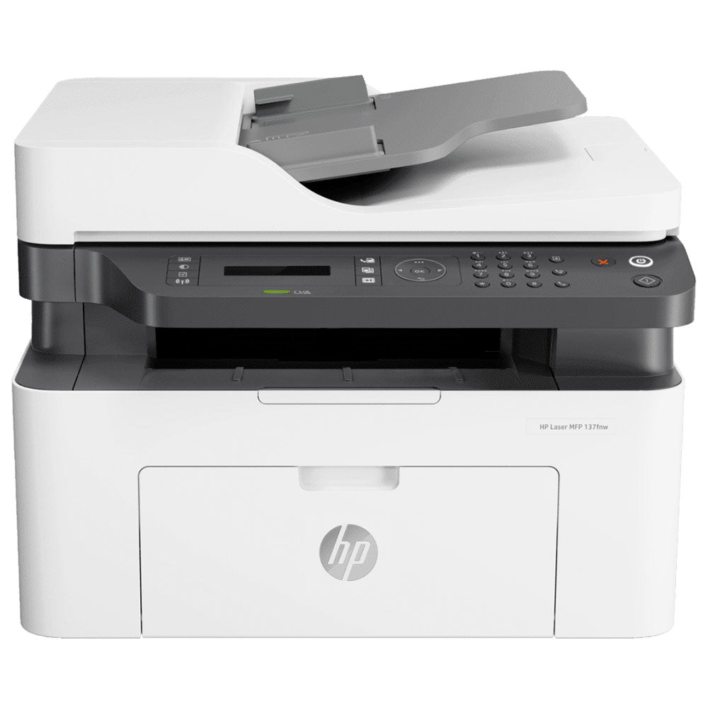 HP 4ZB84A Impresora Multifuncional LaserJet 137fnw blanco y negro