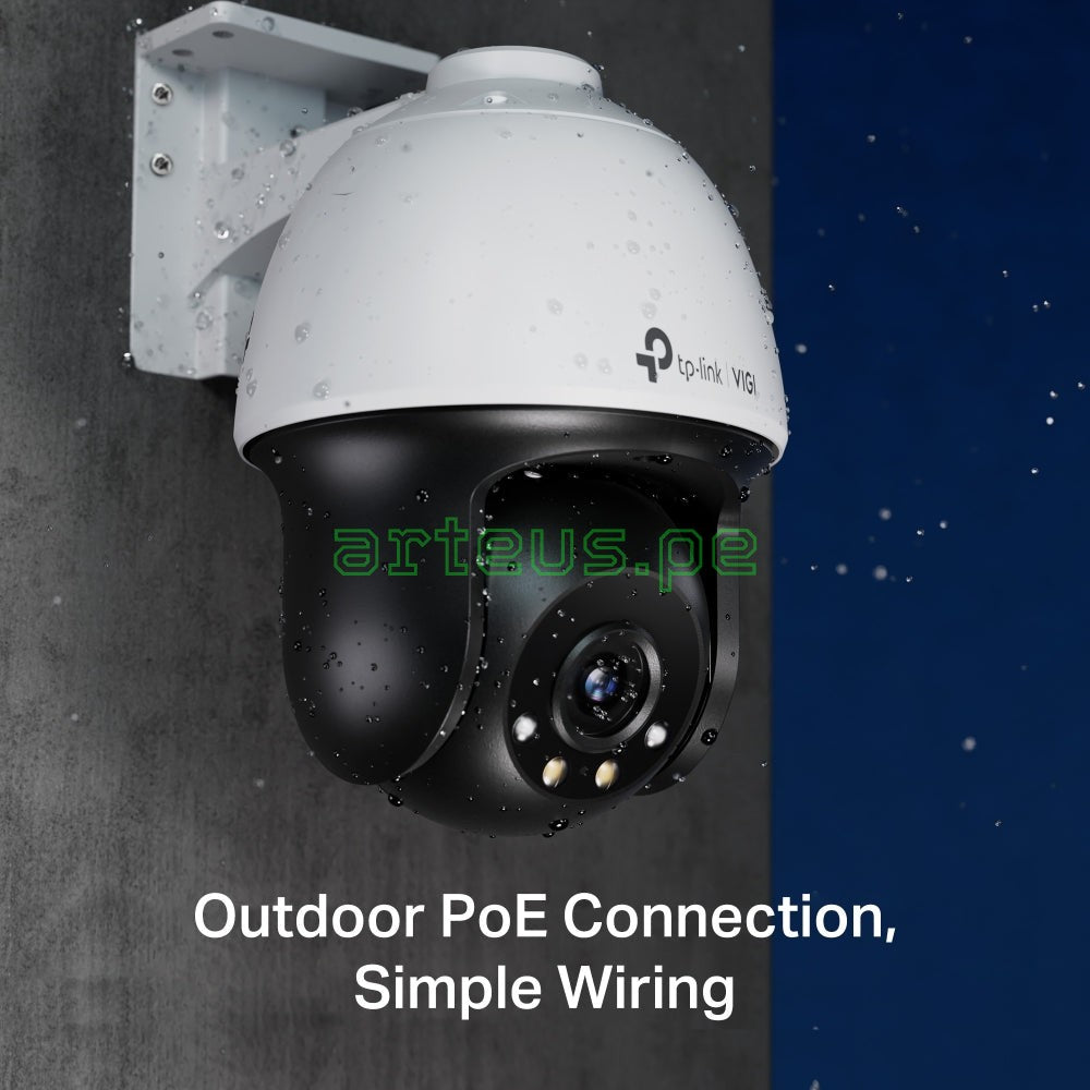 TP-LINK VIGI C540 4mm Cámara de seguridad IP PoE 4MP 2K+ PT 360º