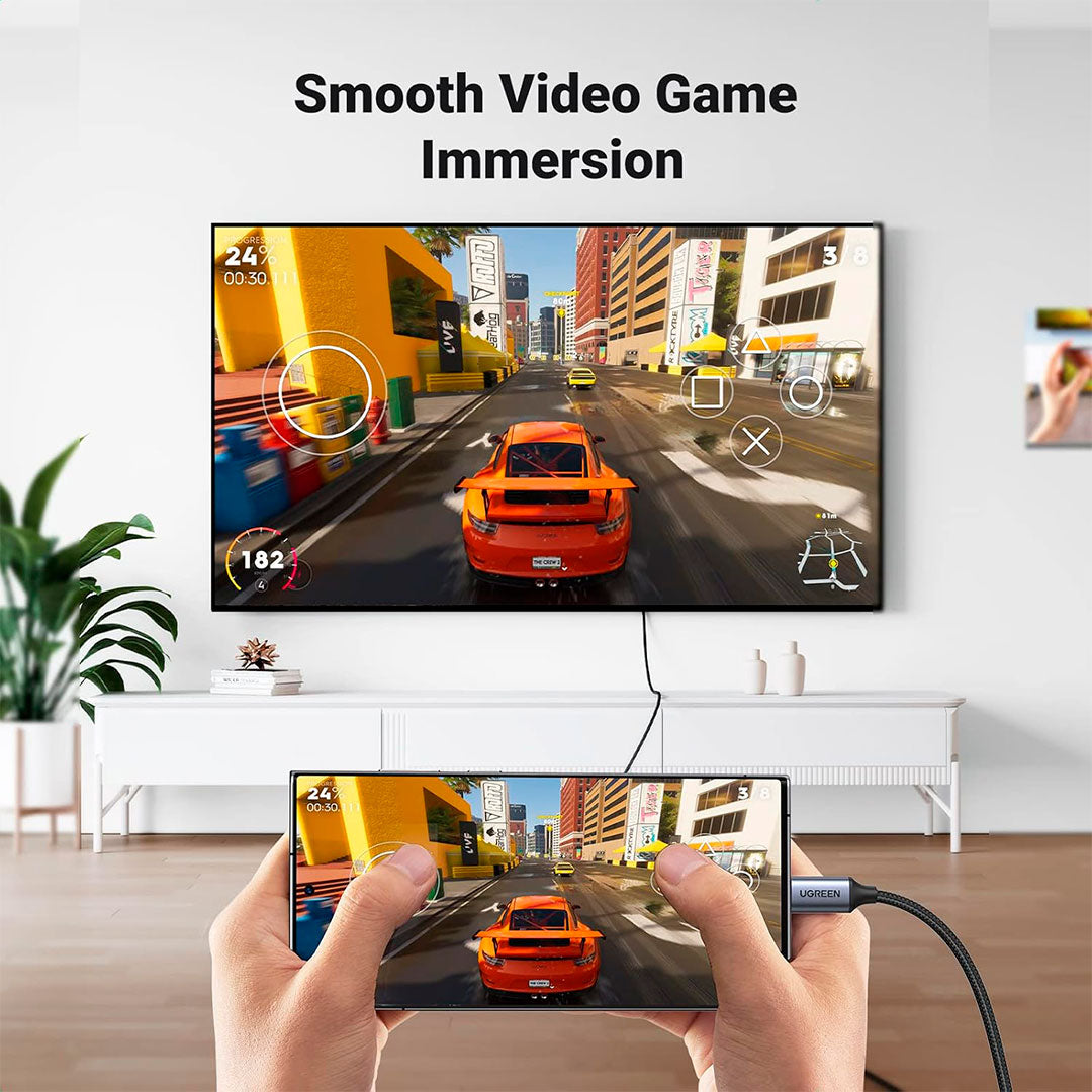 UGREEN MM142 50570 Cable 1.5m USB-C A HDMI 4K 60Hz