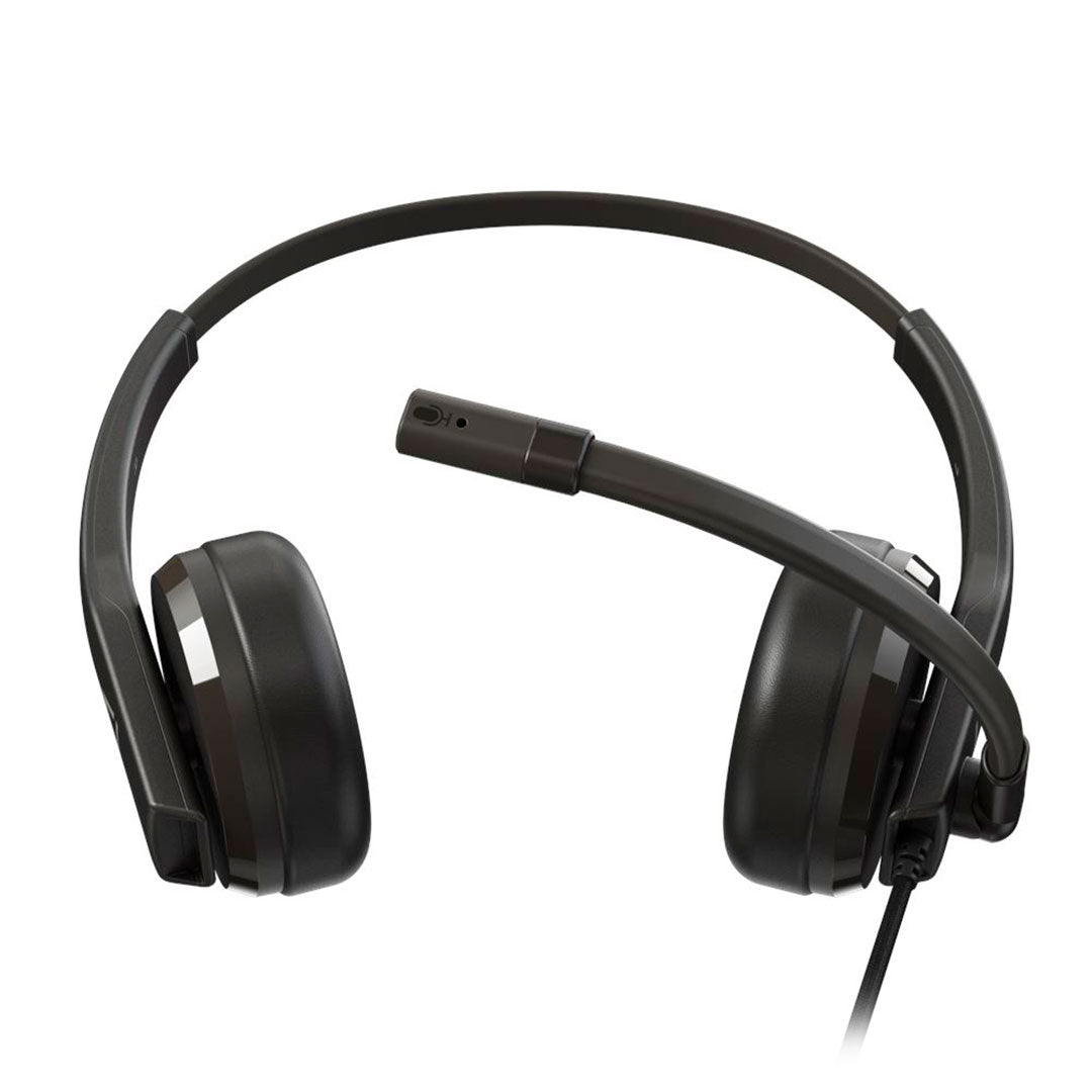 CREATIVE HS-230 Audífono con conectividad USB y AUX de 3,5 mm, Negro, 51EF1110AA000