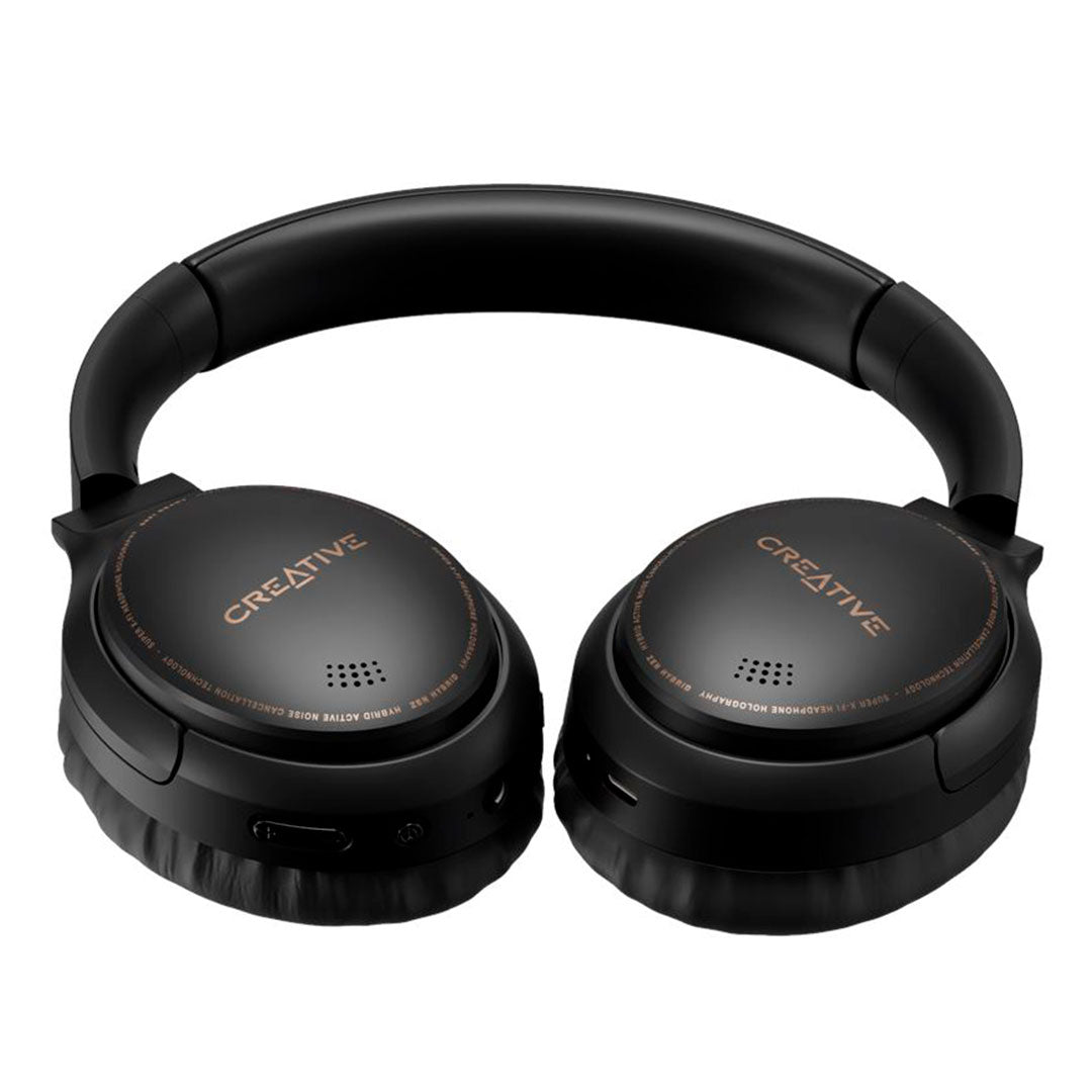 CREATIVE ZEN HYBRID Audífono inalámbrico Bluetooth con micro, 70H, carga USB-C, Negro, 51EF1220AA000