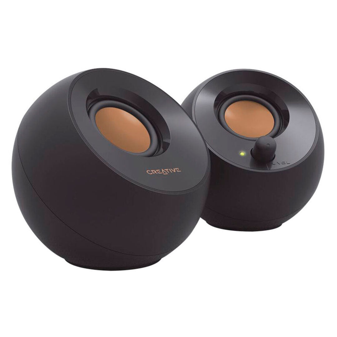 CREATIVE PEBBLE 2.0 Parlante 4.4W, 3.5mm, Negro, 51MF1680AA000