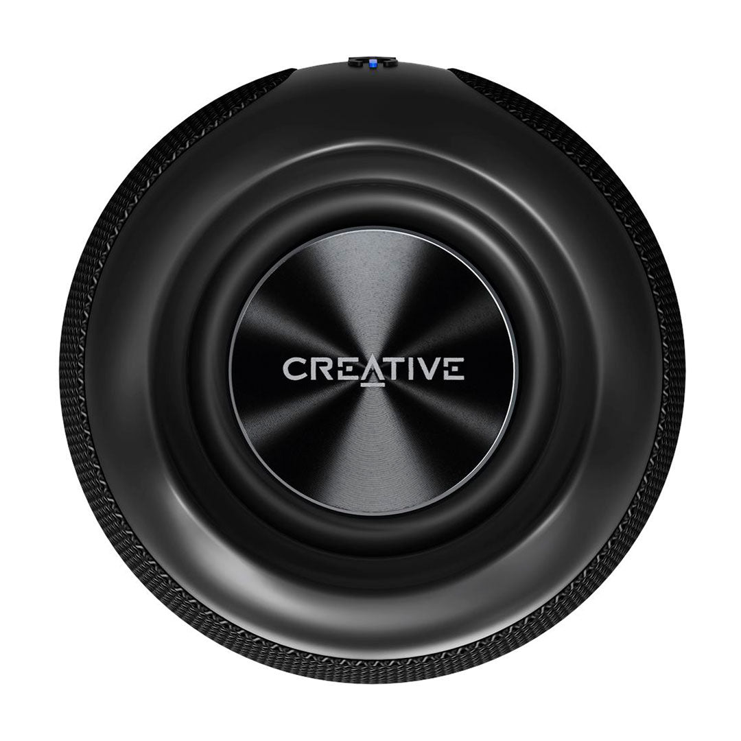 CREATIVE MUVO PLAY Parlante portátil Bluetooth 10W, resistente al agua, Negro, 51MF8365AA000