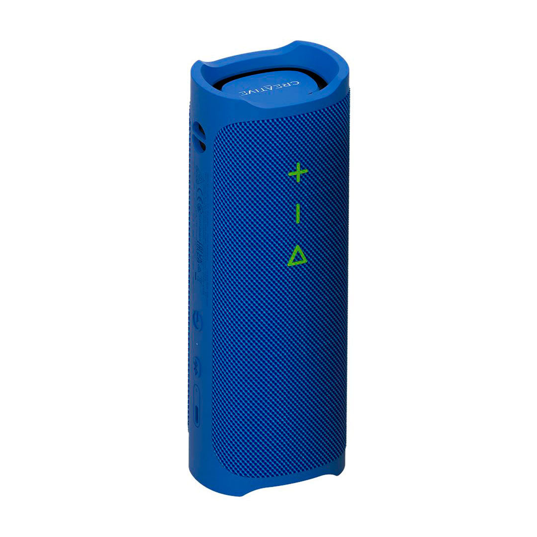 CREATIVE MUVO GO Parlante portátil Bluetooth 20W resistente al agua, Azul, 51MF8405AA001