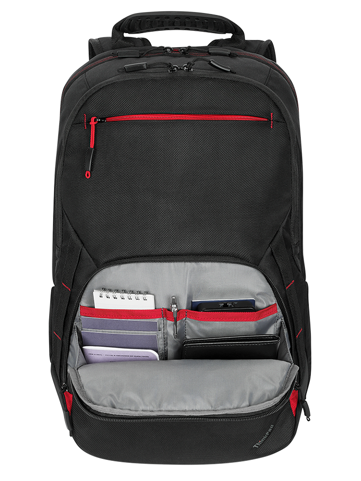 LENOVO ThinkPad Essential Plus Mochila 15.6" Negro y Rojo (Eco) 4X41A30364