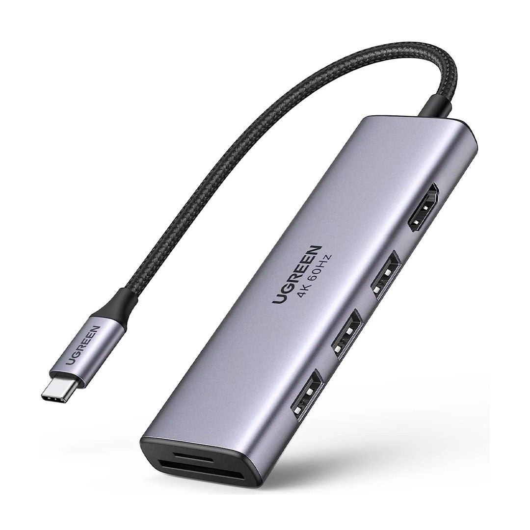 UGREEN CM511 60383 Adaptador HUB USB-C 6 en 1 4K